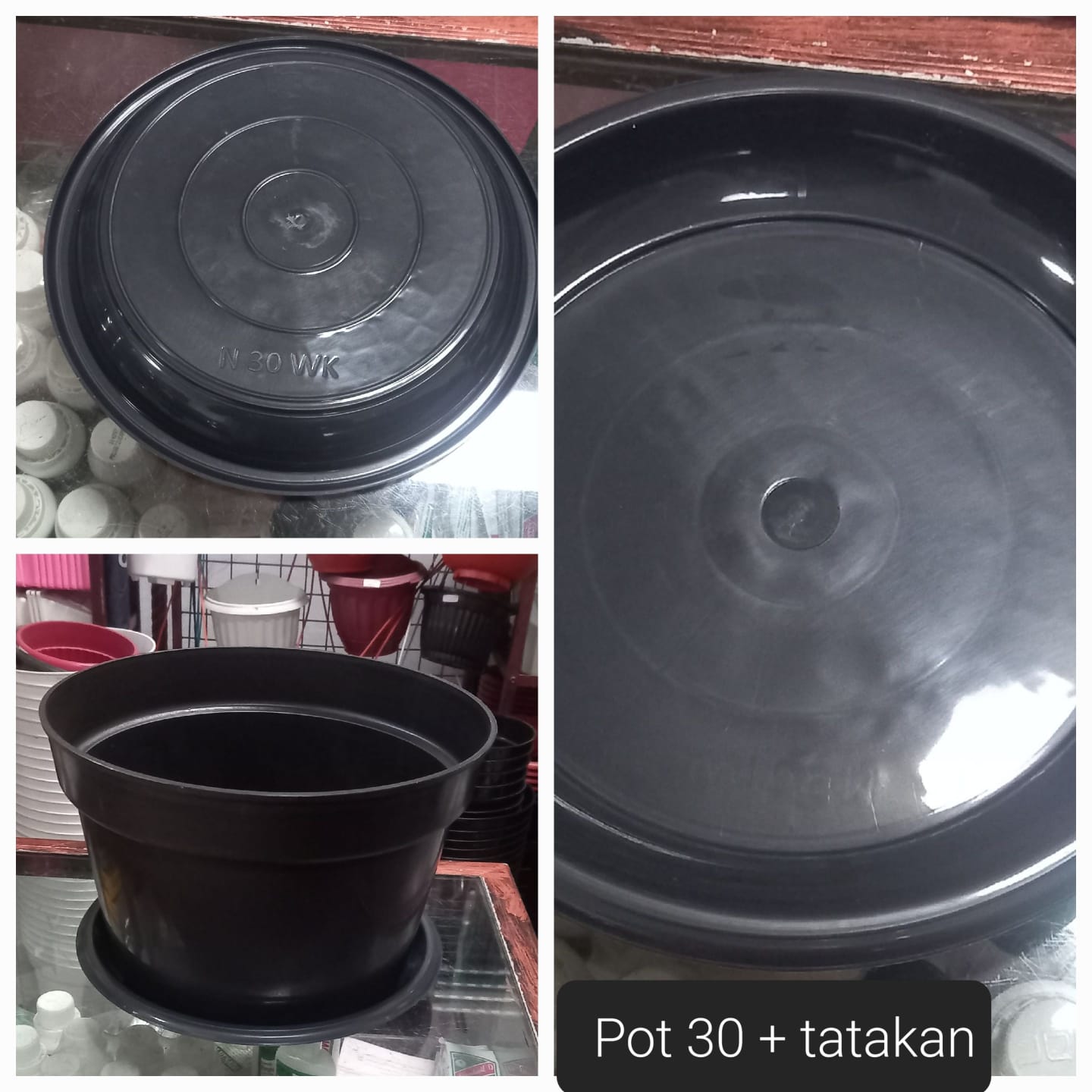 Pot 30 + Tatakan